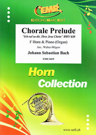 Chorale Prelude, BWV 656 Horn and Organ cover Thumbnail